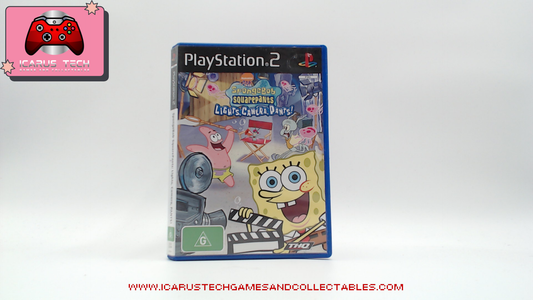 SpongeBob SquarePants Lights Camera Pants | PS2 | PAL | CIB