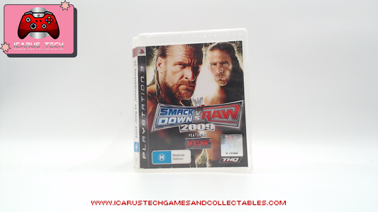 WWE Smackdown vs. Raw 2009 | PS3 | PAL | No Manual