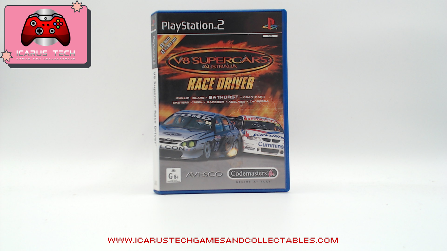 V8 Supercars Australia: Race Driver | PS2 | PAL | CIB
