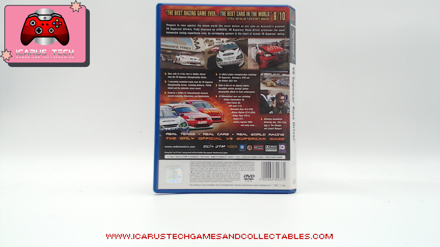 V8 Supercars Australia: Race Driver | PS2 | PAL | CIB