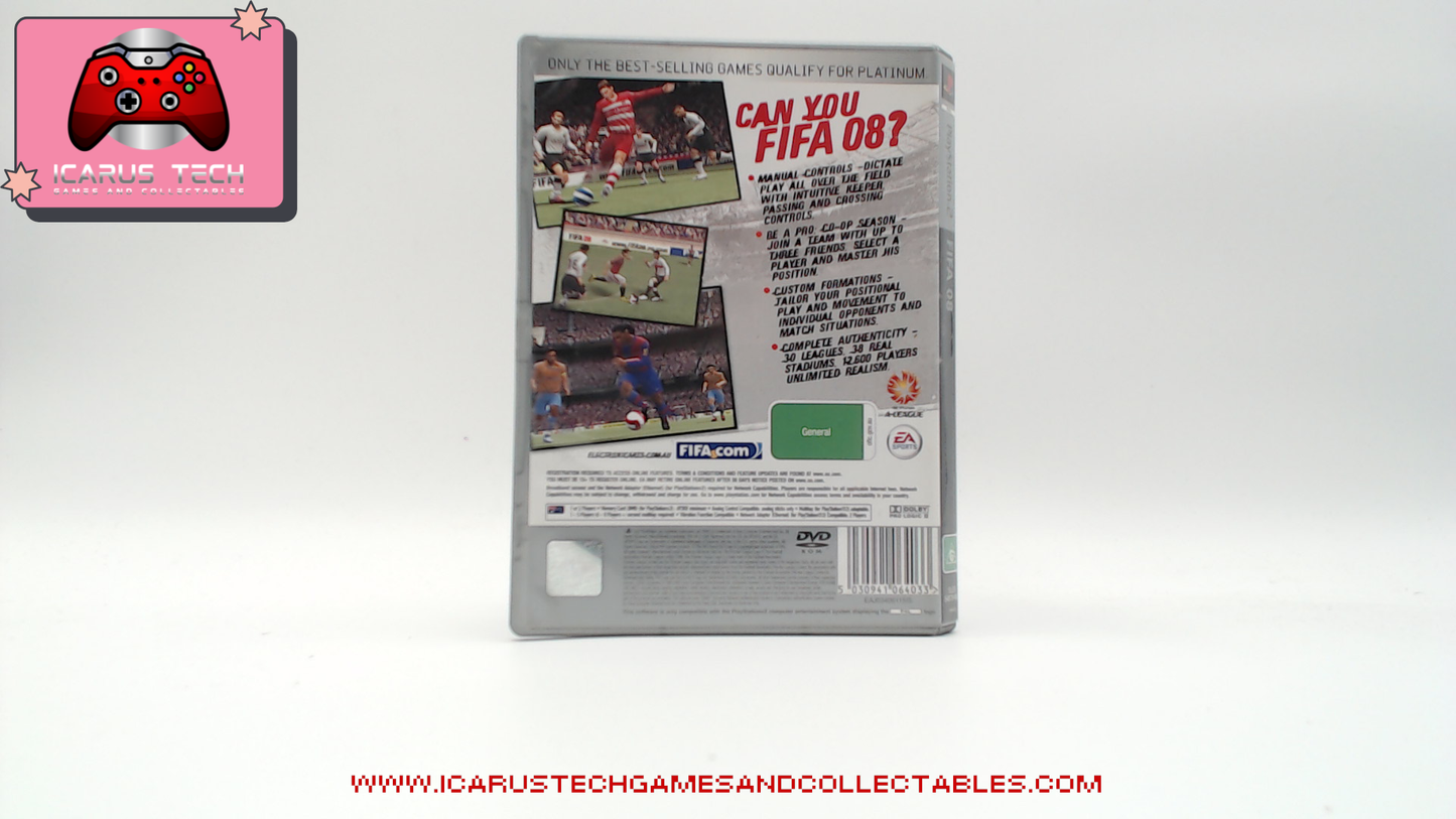FIFA 08 [Platinum] | PS2 | PAL | CIB