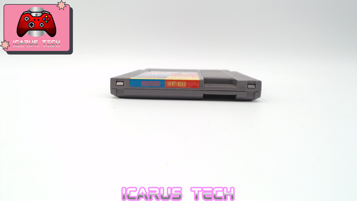 Short Order/Eggsplode | NES | NTSC | Cart Only