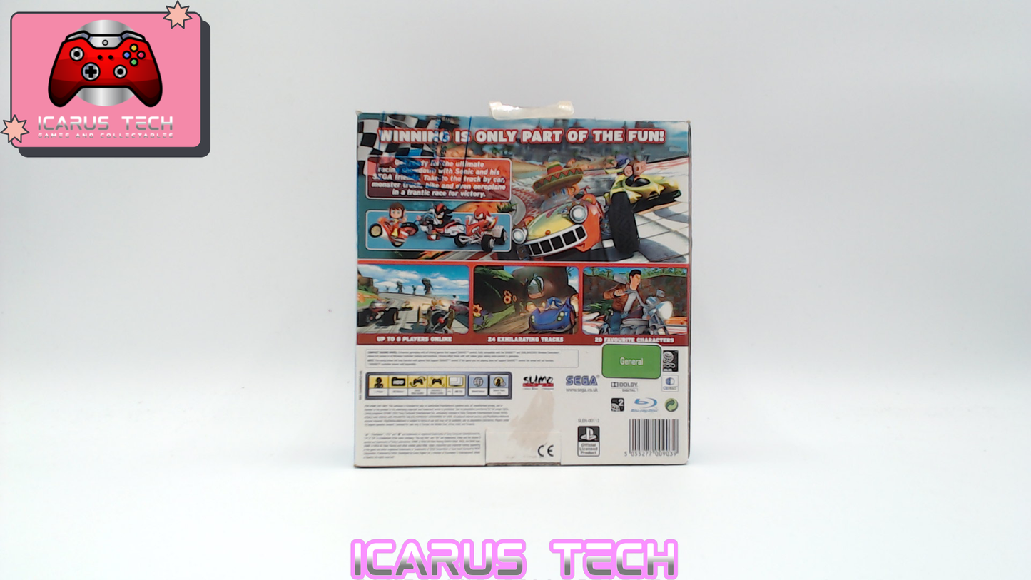 Sonic & SEGA All-Stars Racing [Wheel Bundle] | PS3 | PAL | SEALED