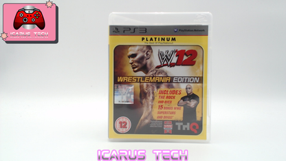 WWE '12 [Wrestlemania Edition] PLATINUM | PS3 | PAL | CIB