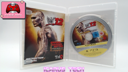WWE '12 [Wrestlemania Edition] PLATINUM | PS3 | PAL | CIB