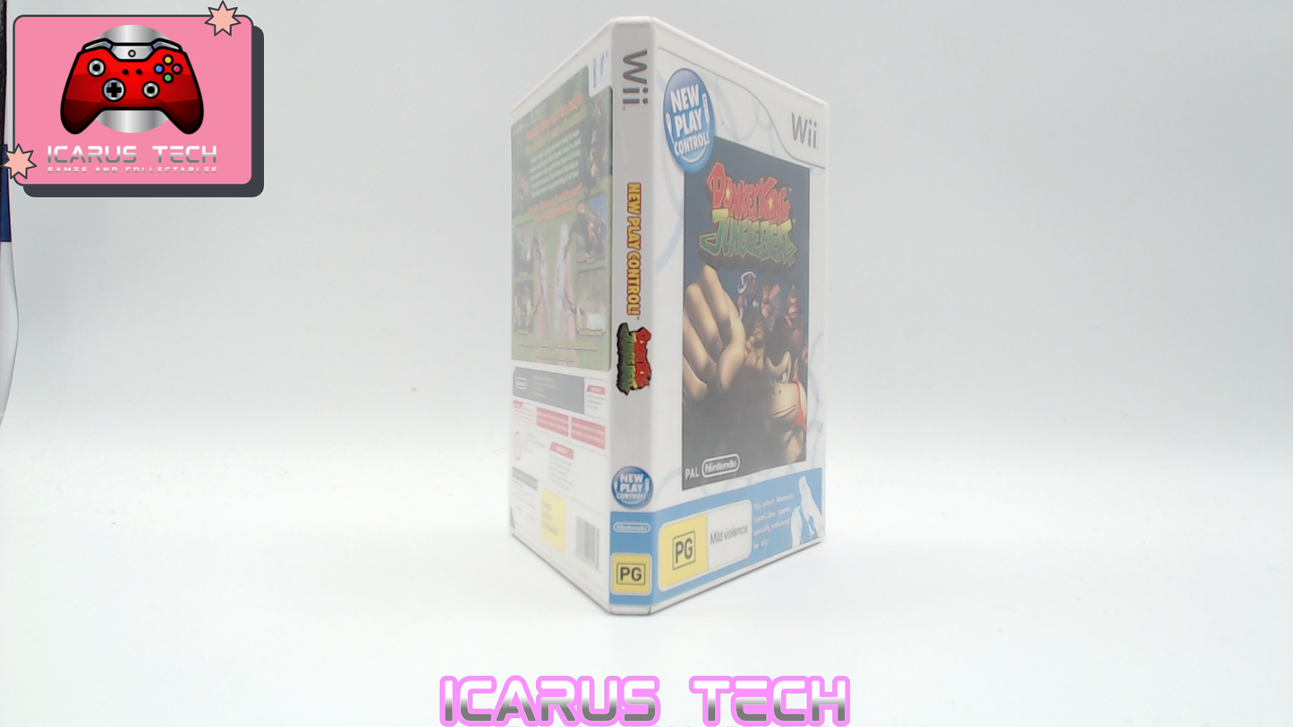 New Play Control: Donkey Kong Jungle Beat | Wii | PAL | CIB