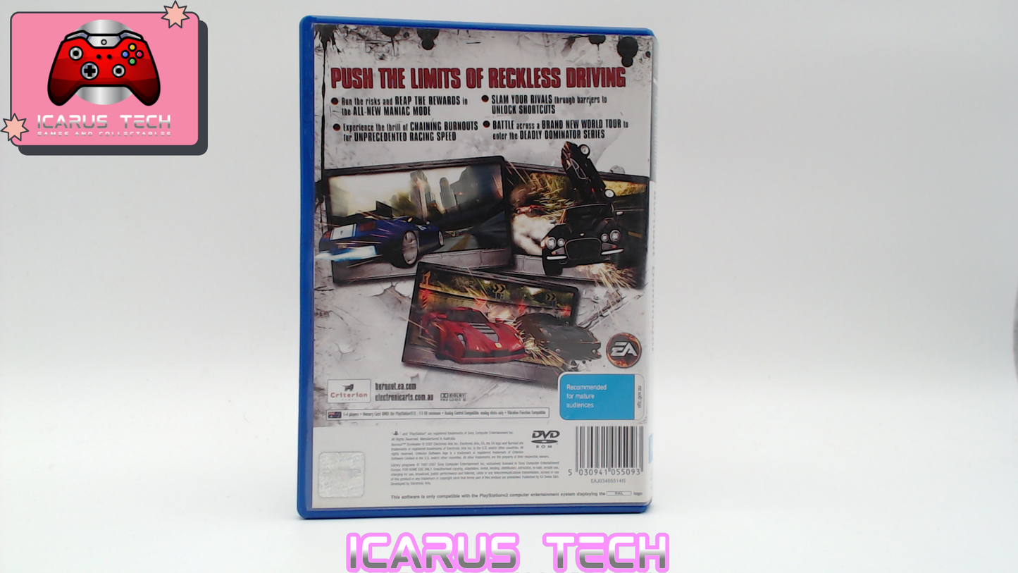 Burnout Dominator | PS2 | PAL | CIB
