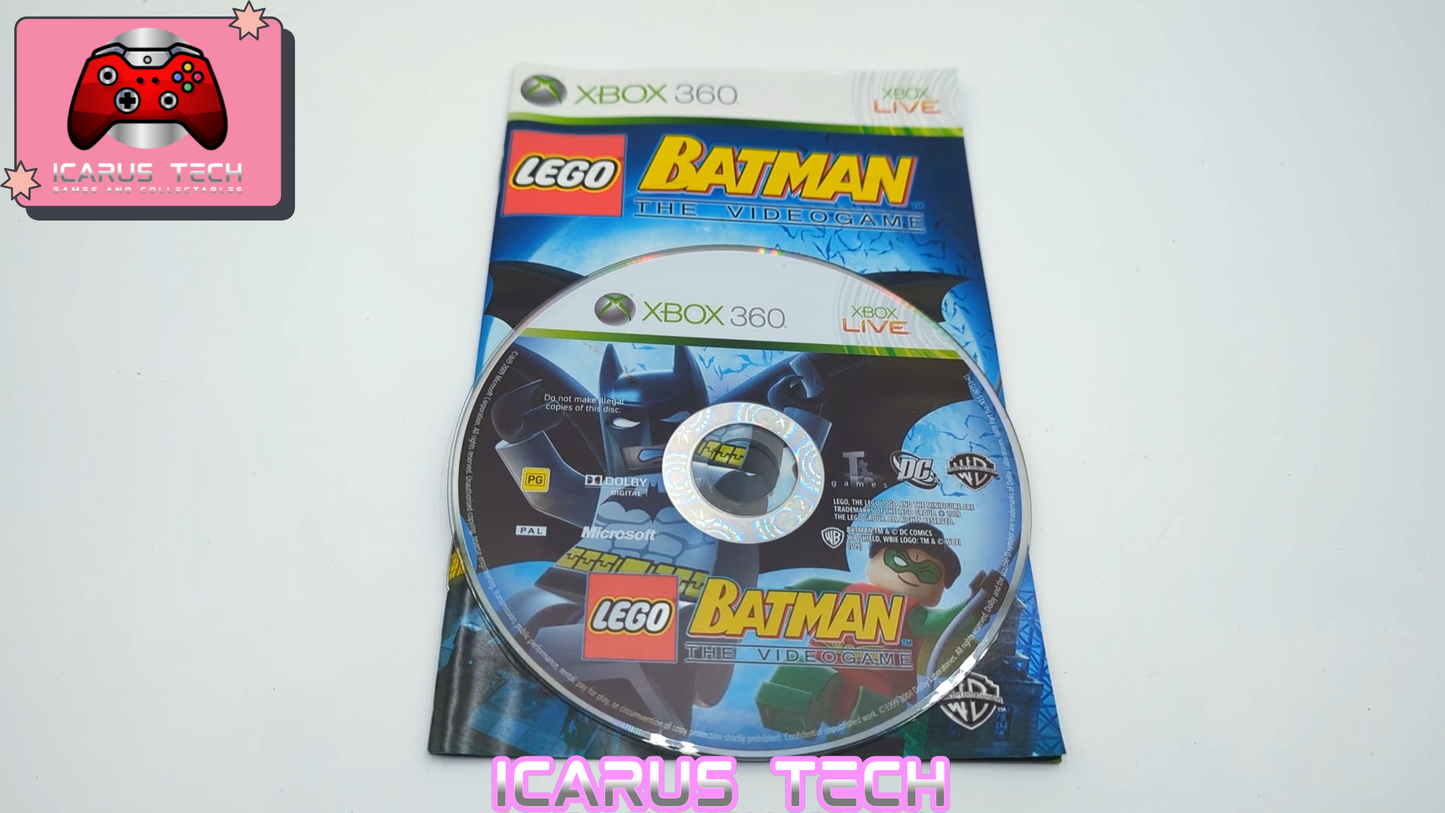 LEGO Batman: The Videogame | 360 | PAL | Manual + Disc Only