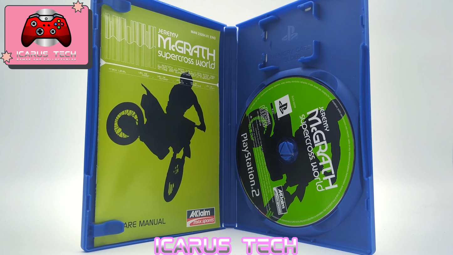 Jeremy McGrath Supercross World | PS2 | PAL | CIB