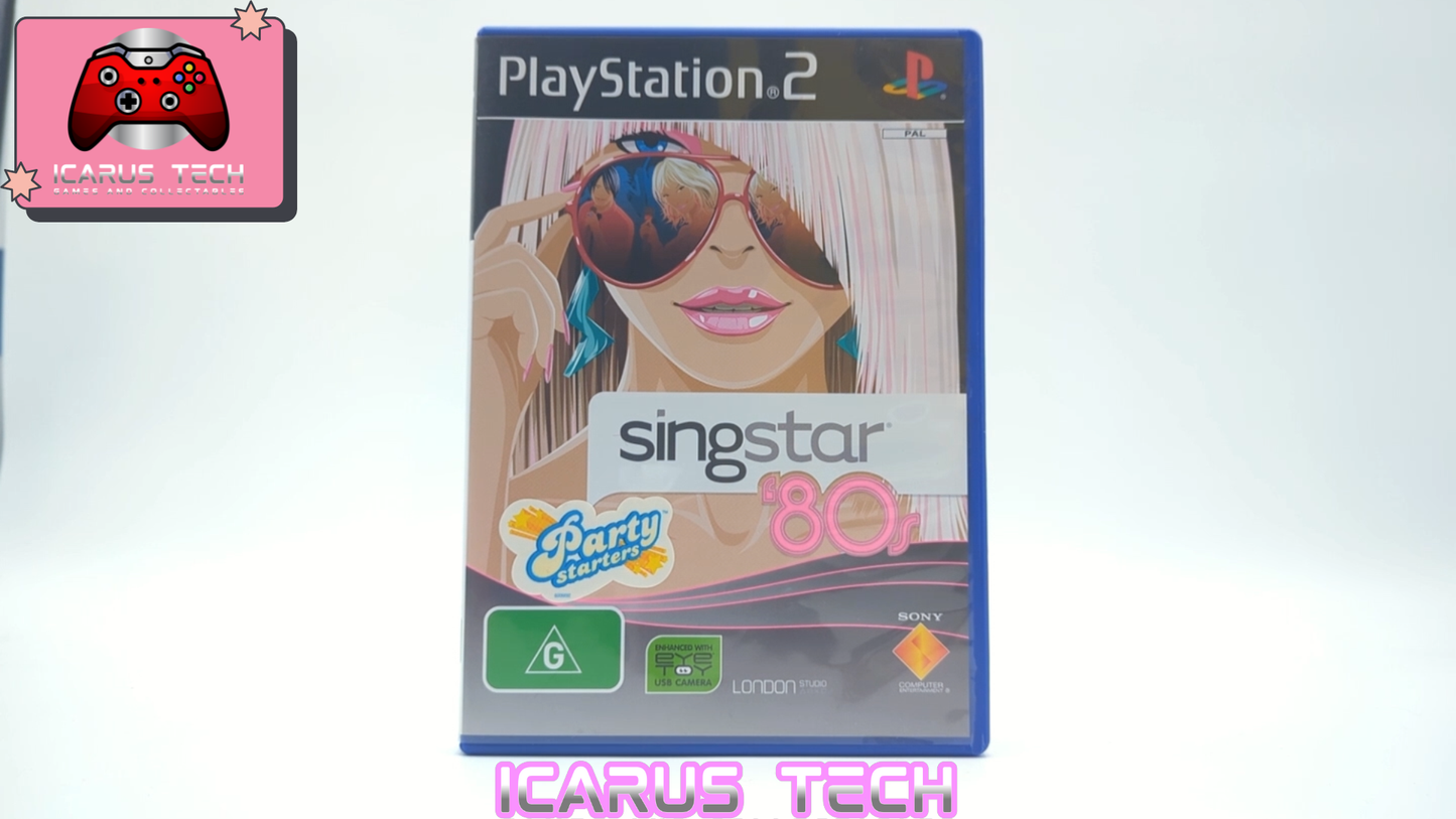 SingStar 80's | PS2 | PAL | CIB