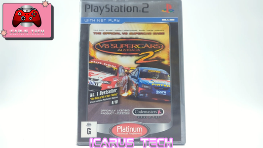 V8 Supercars Australia 2 [Platinum] | PS2 | PAL | CIB