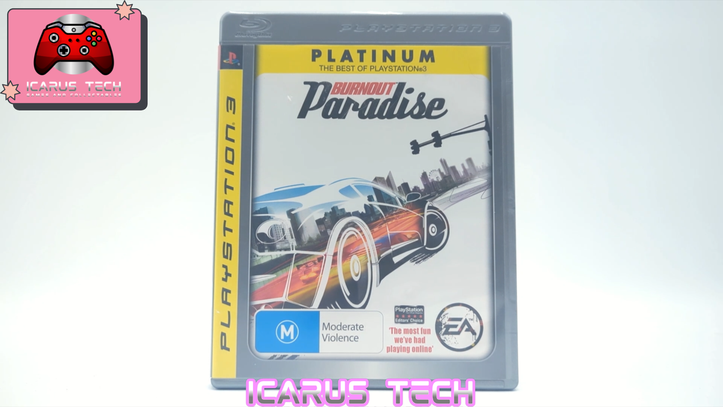 Burnout Paradise (Platinum) | PS3 | PAL | CIB