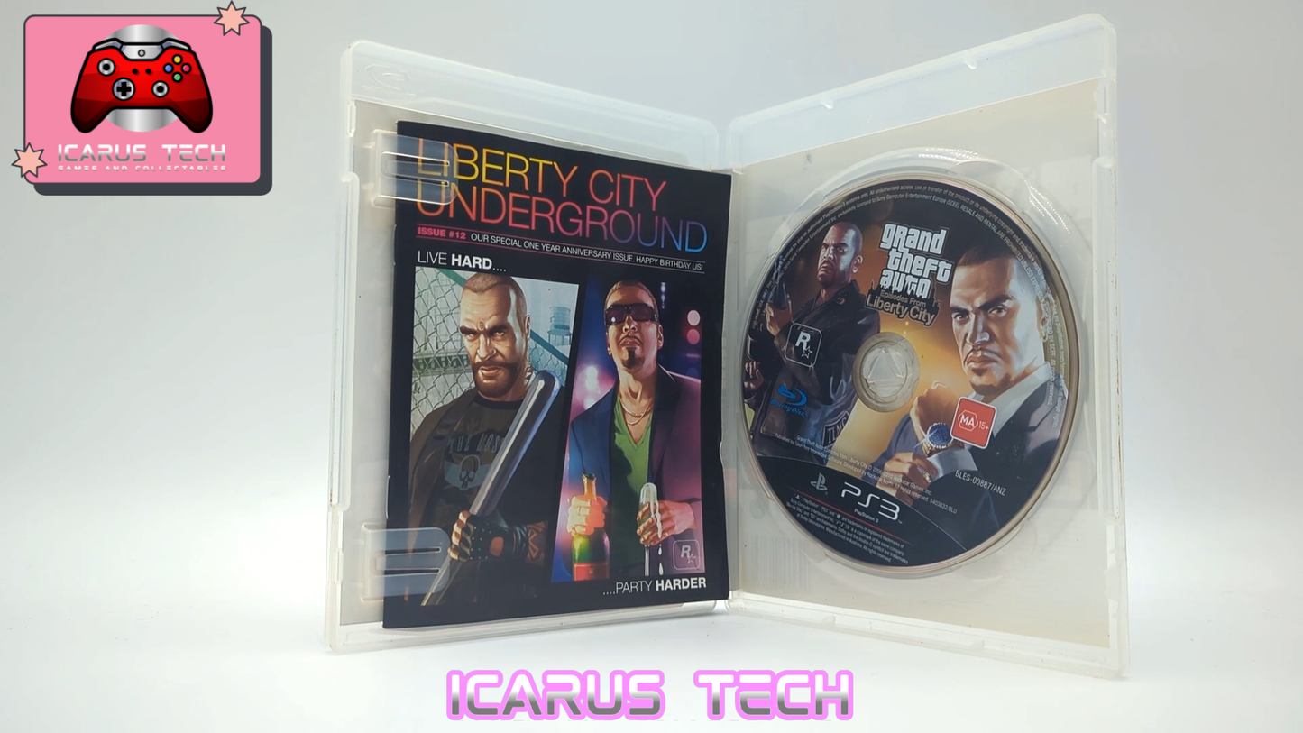 Grand Theft Auto: Episodes from Liberty City | PS3 | PAL | CIB