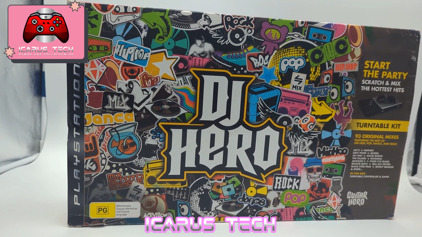 DJ Hero [Turntable Kit] | PS3 | PAL | CIB