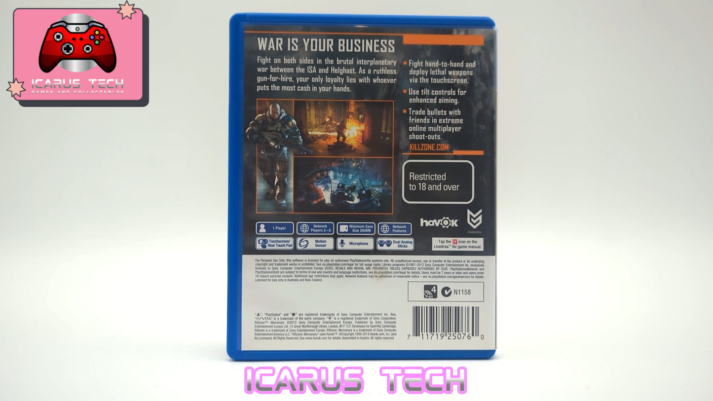 Killzone Mercenary | PSV | PAL | CIB