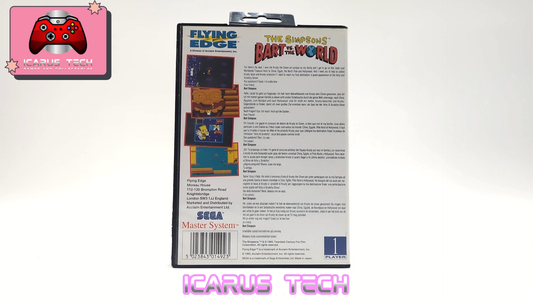 The Simpsons: Bart vs the World | SMS | PAL | CIB