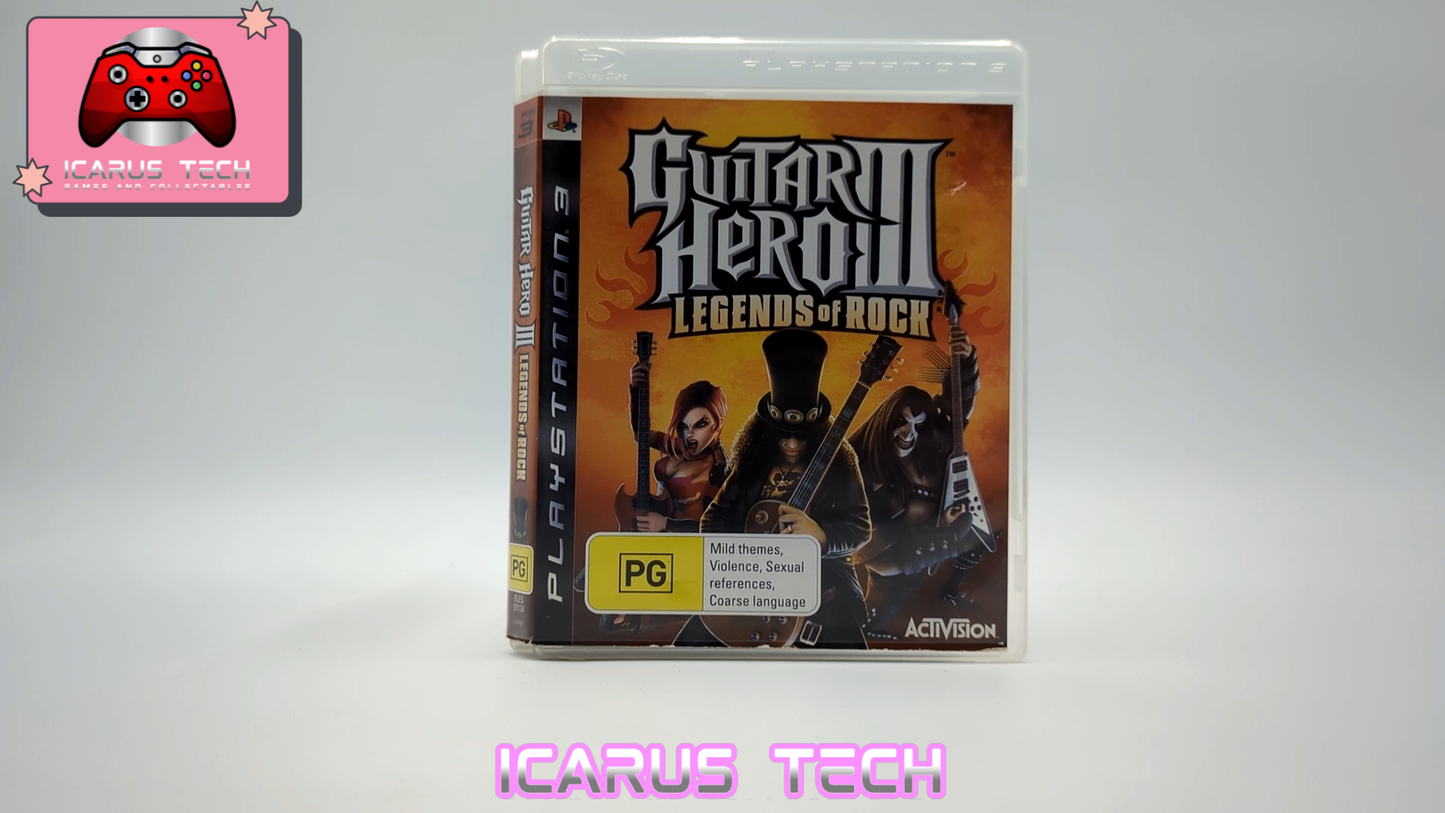 Guitar Hero III Legends of Rock | PS3 | PAL | CIB