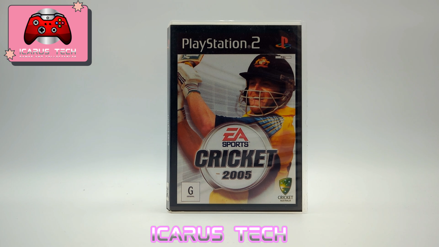 Cricket 2005 | PS2 | PAL | Ex-Rental