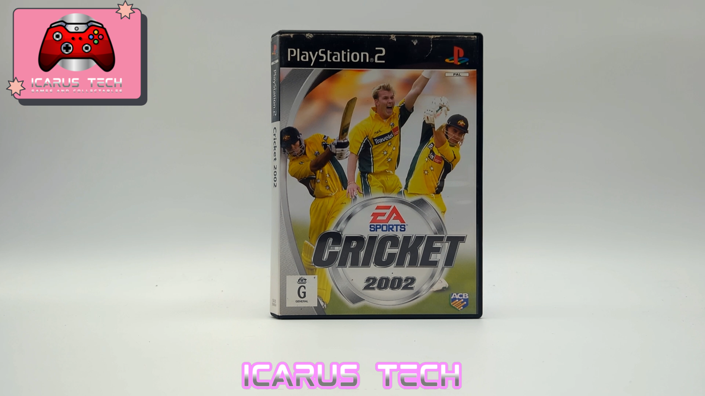 Cricket 2002 | PS2 | PAL | No Manual