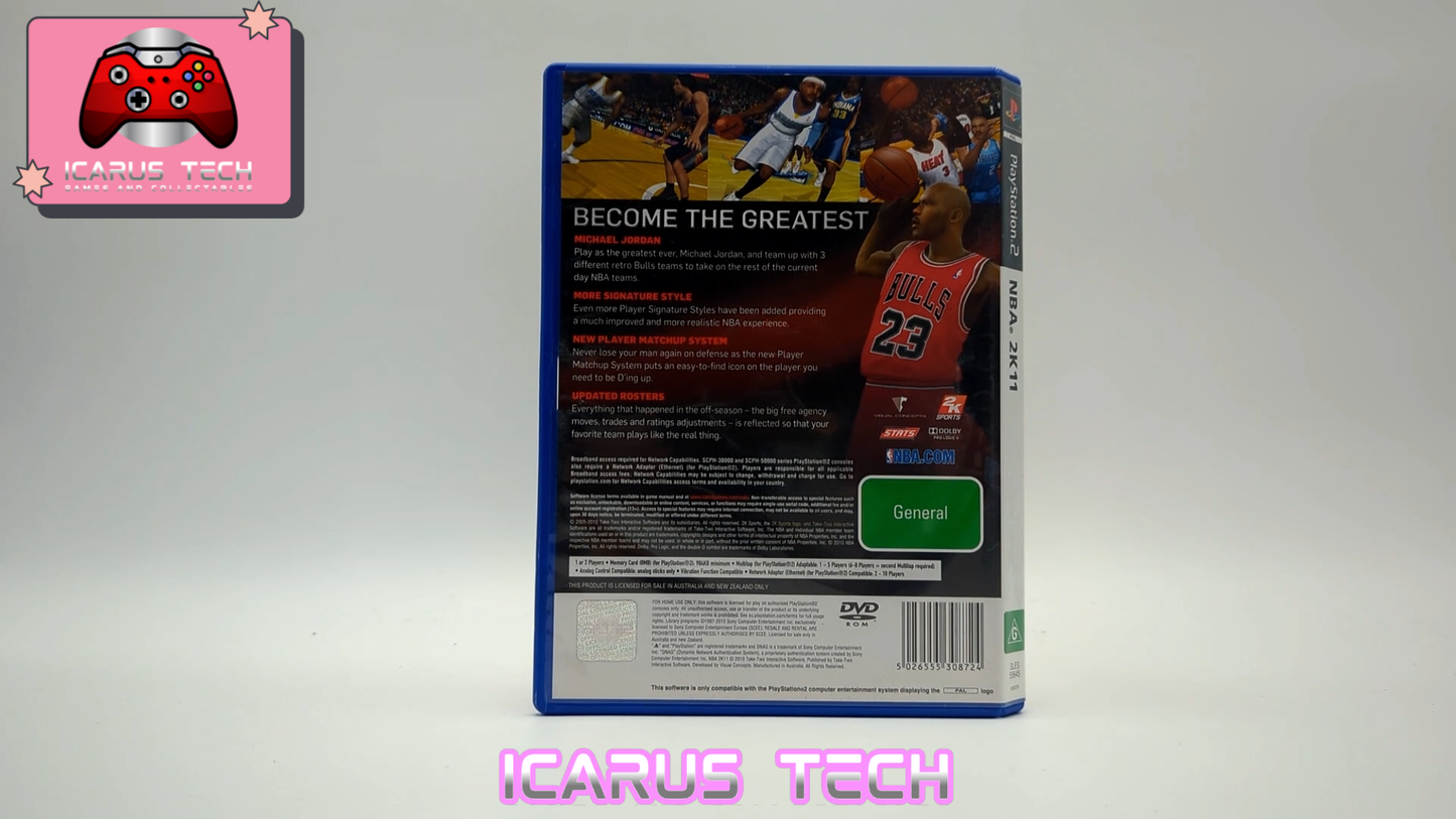 NBA 2K11 | PS2 | PAL | CIB