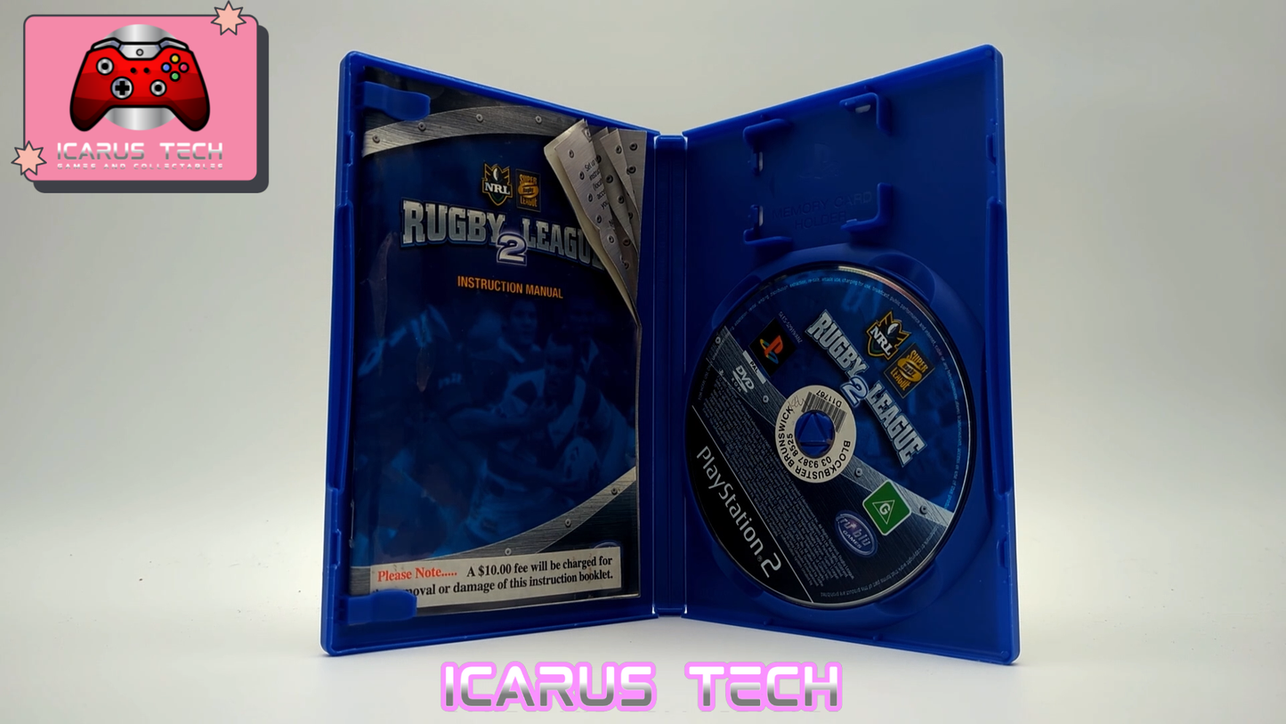Rugby League 2 | PS2 | PAL | Ex-Rental