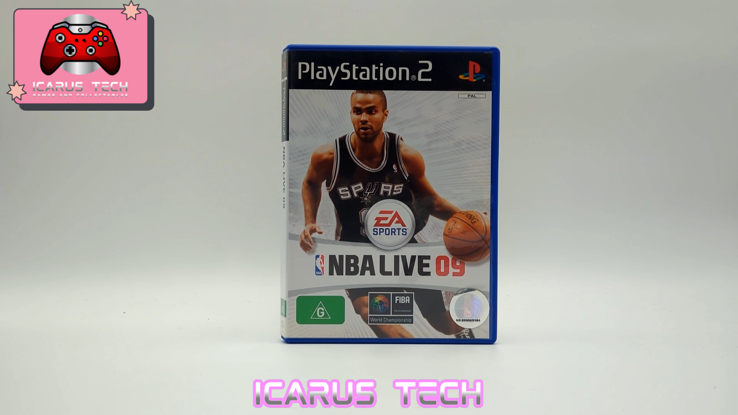 NBA Live 09 | PS2 | PAL | CIB