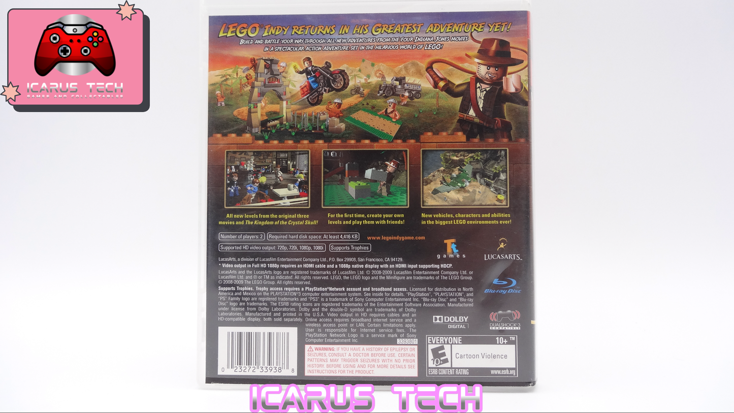 Lego Indiana Jones 2: The Adventure Continues | PS3 | NTSC | CIB