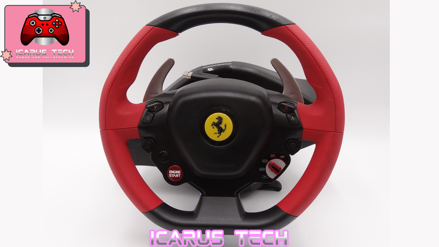 Thrustmaster Ferrari 458 Spider Racing Wheel | XONE | Wheel and Pedals Only
