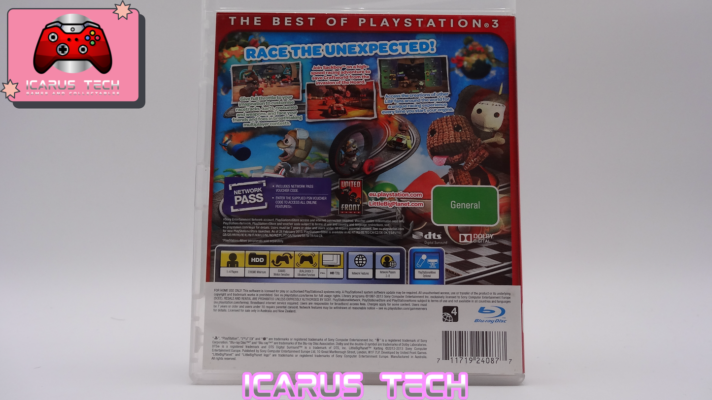 LittleBigPlanet Karting [Essentials] | PS3 | PAL | CIB