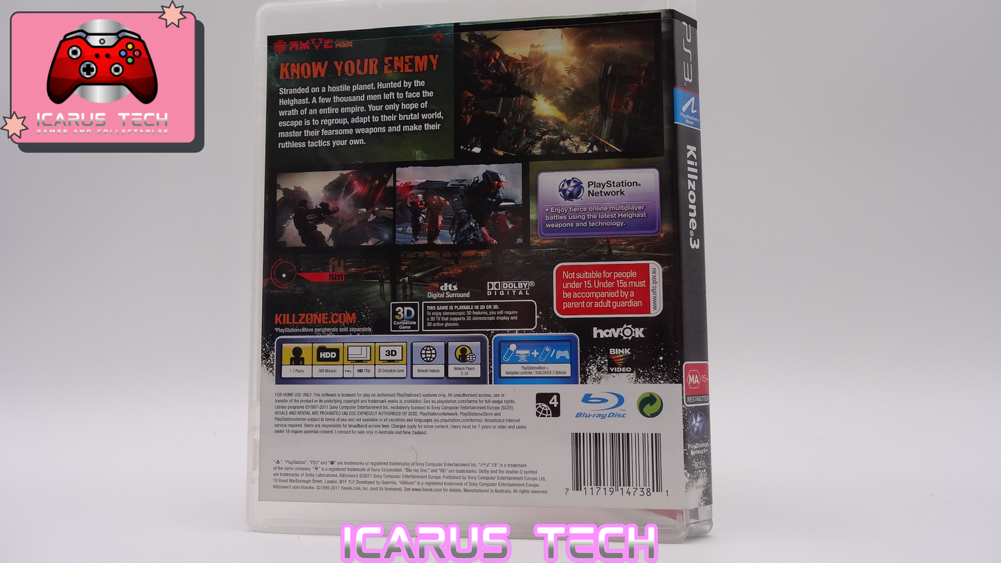 Killzone 3 | PS3 | PAL | CIB