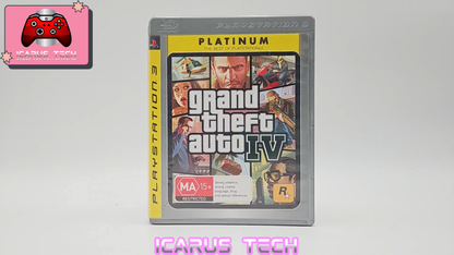 Grand Theft Auto IV [Platinum] | PS3 | PAL | No Manual