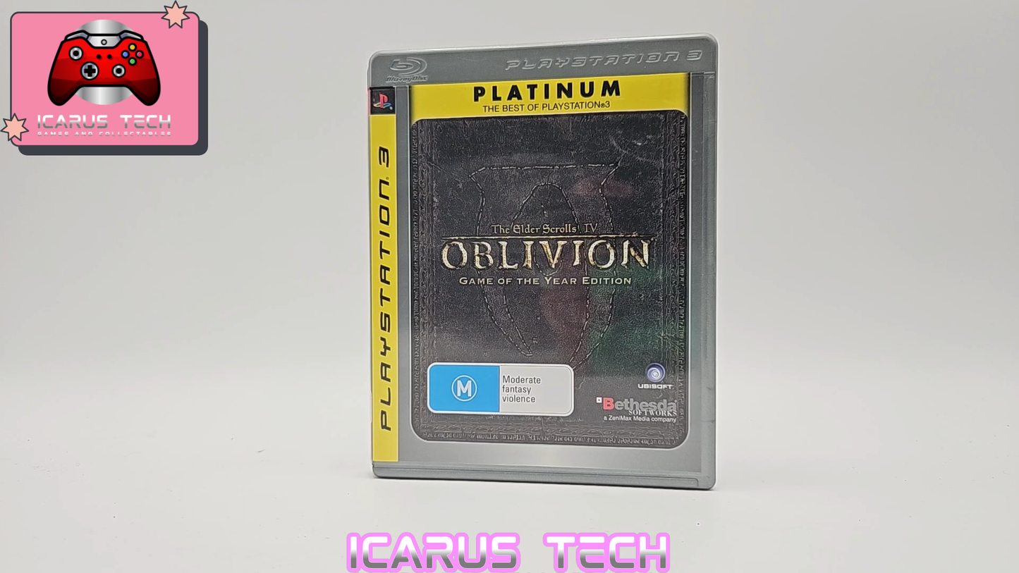 Elder Scrolls IV: Oblivion [Game of the Year Platinum] | PS3 | PAL | CIB