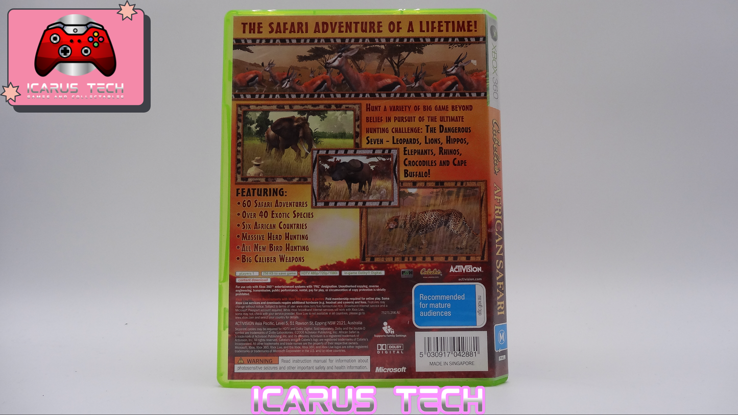 Cabela's African Safari | 360 | PAL | CIB