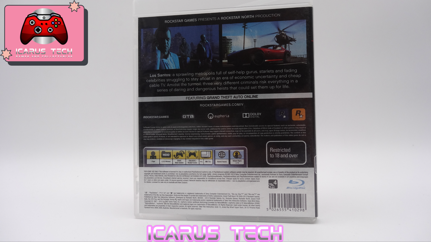 Grand Theft Auto V | PS3 | PAL | CIB