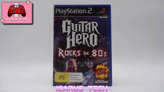Guitar Hero: Rocks The 80s | PS2 | PAL | CIB