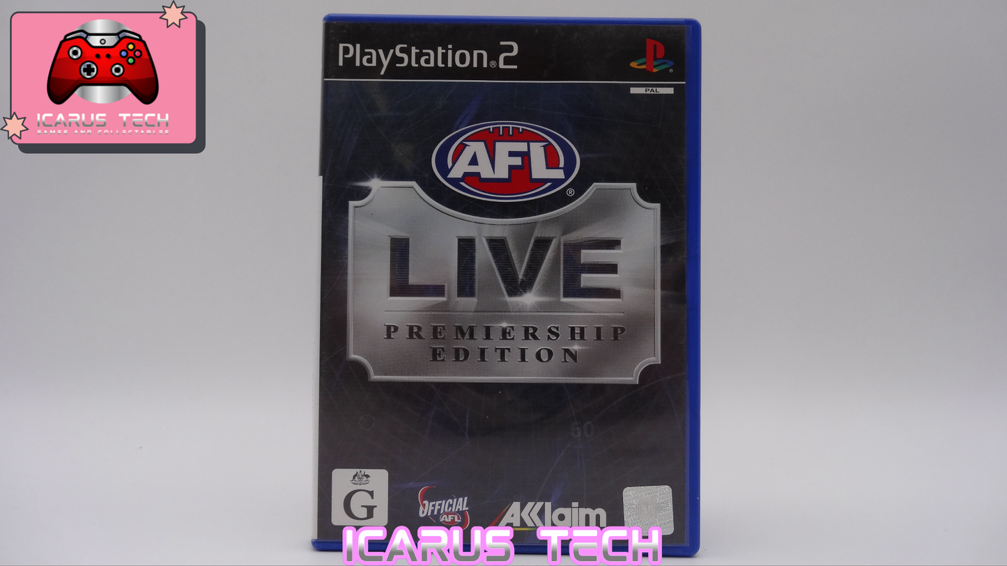 AFL Live Premiership Edition | PS2 | PAL | CIB
