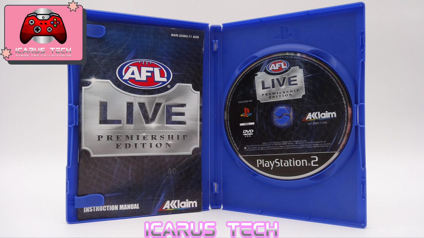 AFL Live Premiership Edition | PS2 | PAL | CIB