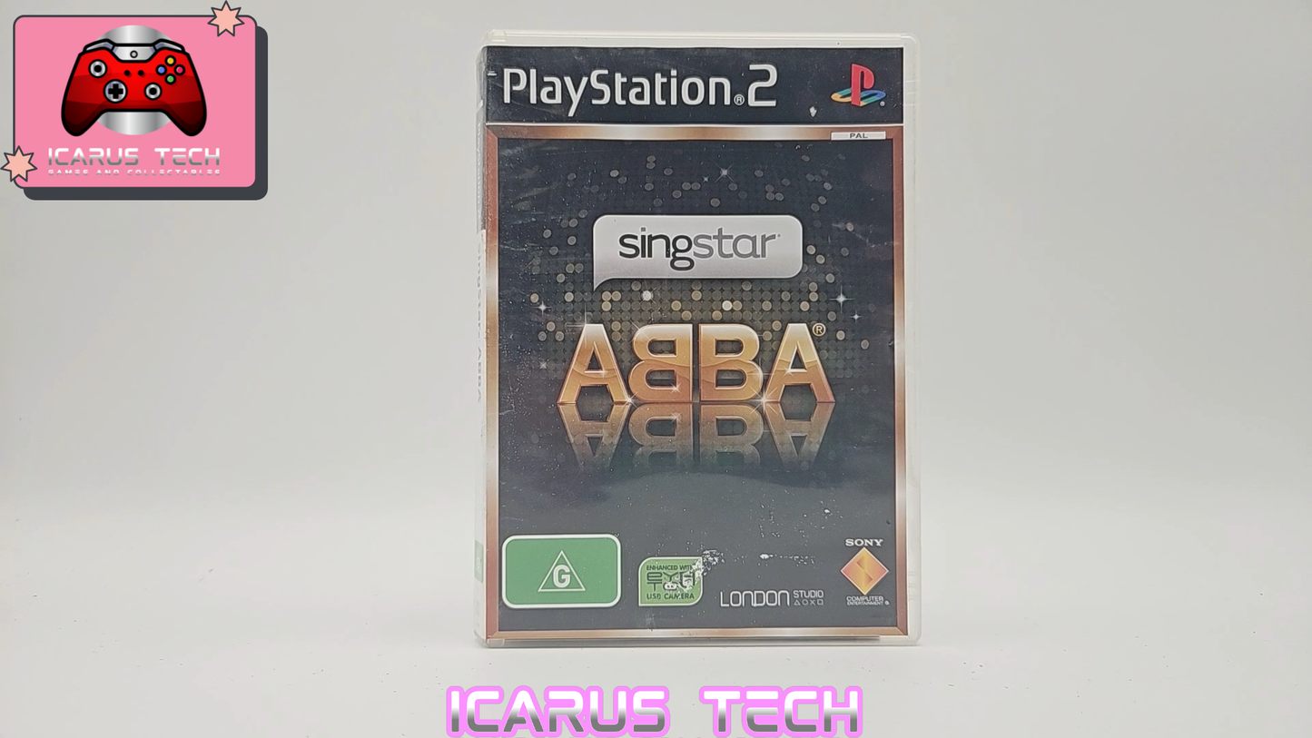 SingStar ABBA | PS2 | PAL | CIB