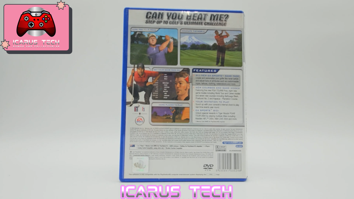 Tiger Woods 2004 | PS2 | PAL | CIB