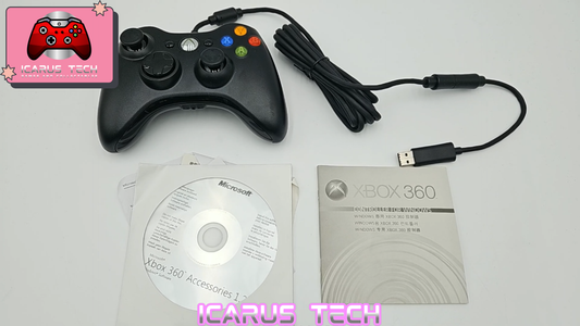 Black Xbox 360 Wired Controller | 360