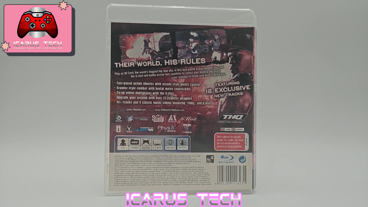50 Cent: Blood on the Sand | PS3 | PAL | CIB