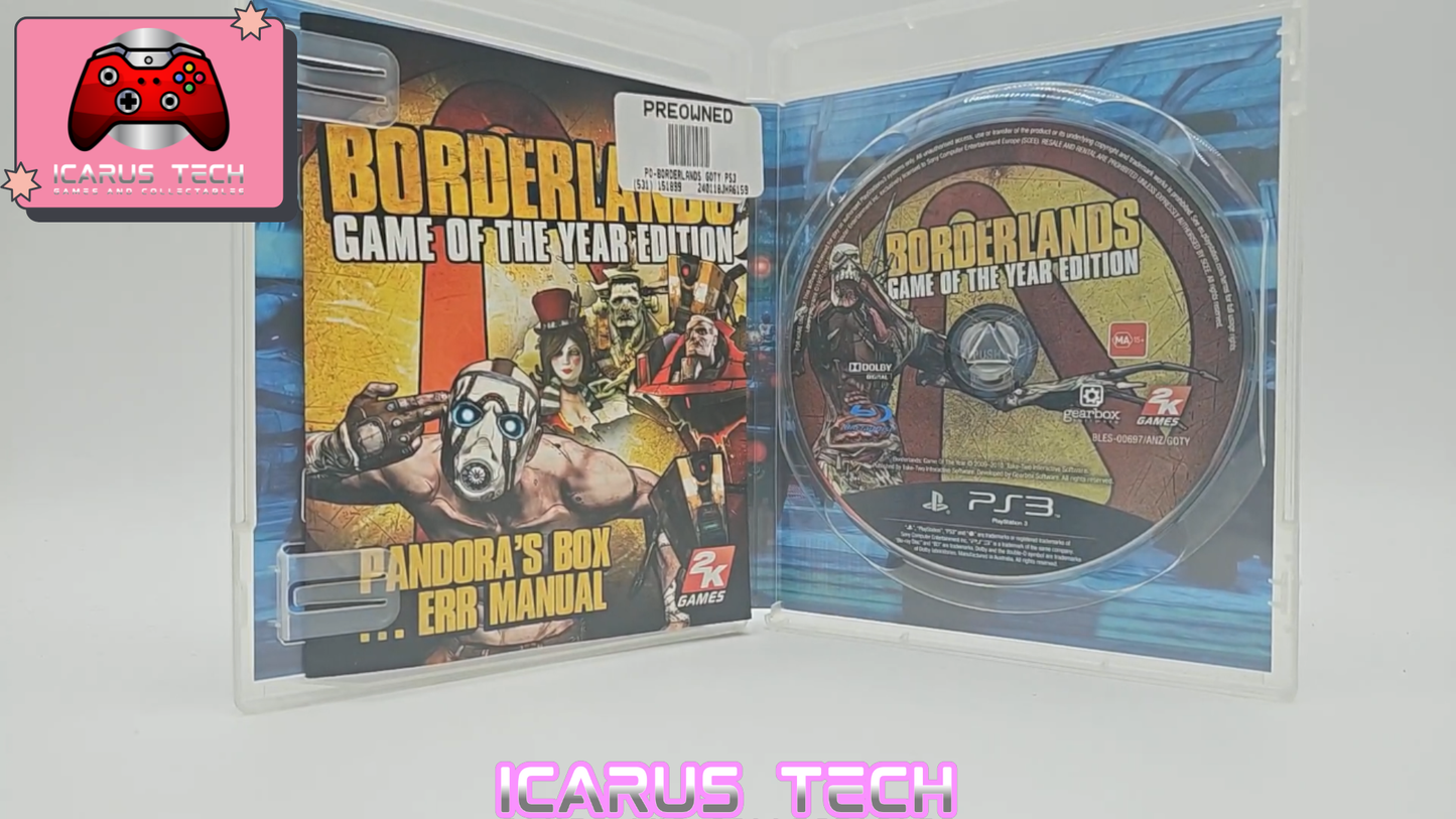 Borderlands [Game of the Year] | PS3 | PAL | CIB