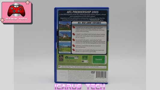 AFL Premiership 2005 | PS2 | PAL | CIB