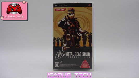 Metal Gear Solid: Portable Ops | PSP | NTSC-J | CIB | Region Free