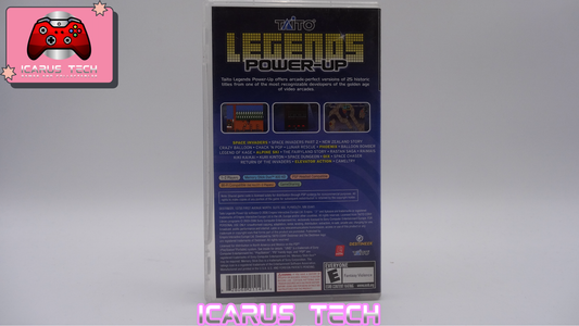 Taito Legends Power-Up | PSP | NTSC | CIB | Region Free