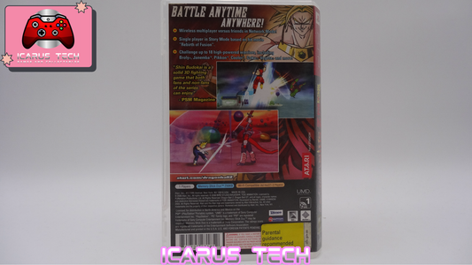 Dragon Ball Z Shin Budokai [Greatest Hits] | PSP | NTSC | No Manual | Region Free