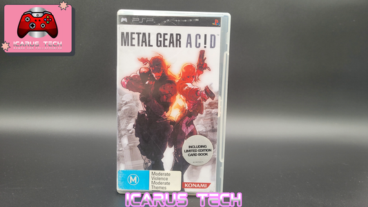 Metal Gear Acid | PSP | NTSC-U | Ex-Rental | REGION FREE
