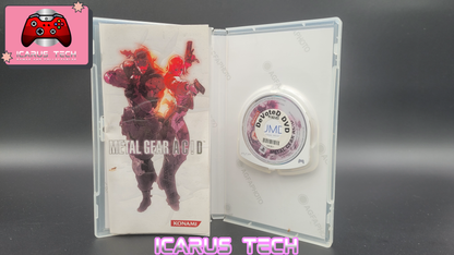 Metal Gear Acid | PSP | NTSC-U | Ex-Rental | REGION FREE