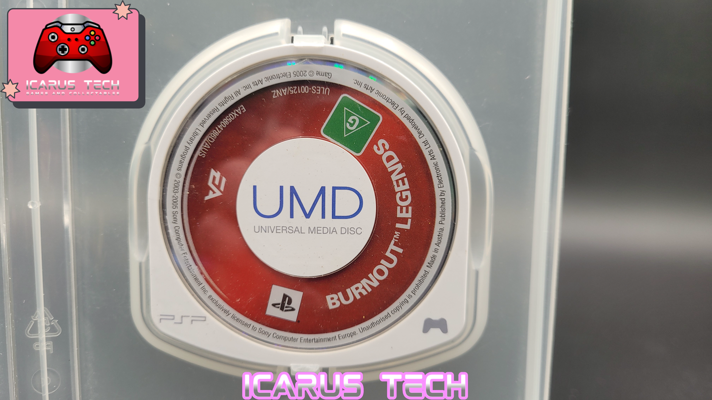 Burnout Legends | PSP | PAL | UMD Only | REGION FREE
