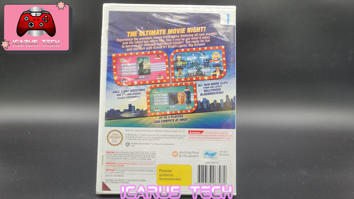 Scene It? Bright Lights! Big Screen | WII | PAL | SEALED